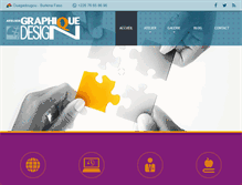 Tablet Screenshot of graphiquedesign-bf.com